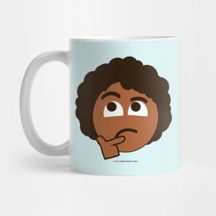 Noiremoji Hmm Mug